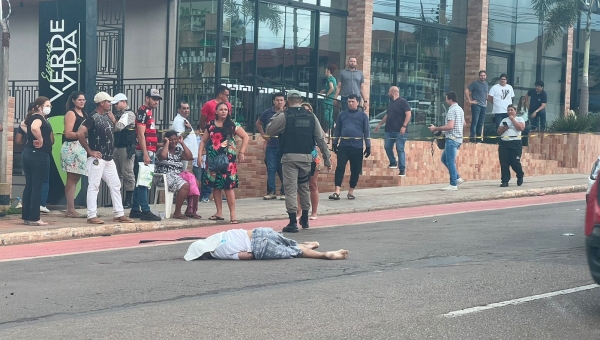 Na Dias Martins, idoso morre ao tentar atravessar fora da faixa de pedestre